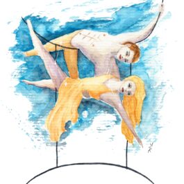 Zodiak – Blíženci | Umělecký tisk